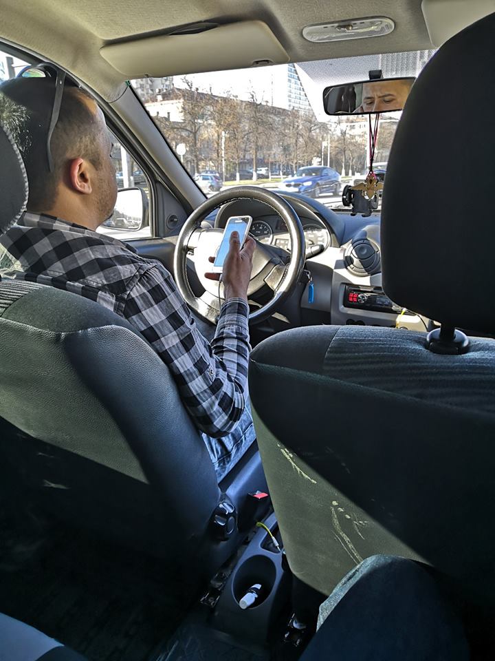 Czech taxi russian