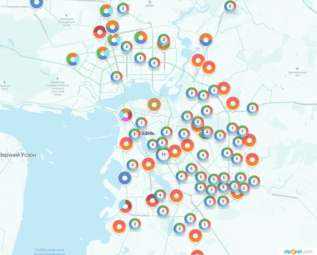 Карта приема вторсырья. Recyclemap. Ресайкл мап.